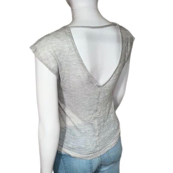 Charlotte Russe Lurex Sparkle Top  - Picture 1 of 8